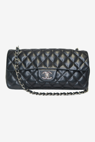 Chanel East/West Single Flap Bag
