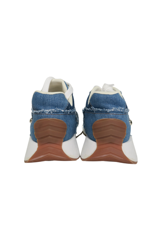 Ajoy Sahu Denim Sneakers sz 38 - Designer Sneakers at The Find Luxury Resale - Vancouver, Canada