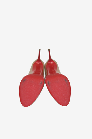 Christian Louboutin Open Toe Pumps sz 37 - Designer pumps at The Find Luxury Resale - Vancouver, Canada