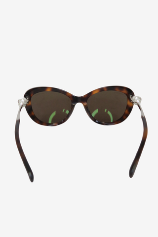 Chanel Interlocking CC Logo Cat-Eye Sunglasses - Designer sunglasses at The Find Luxury Resale - Vancouver, Canada