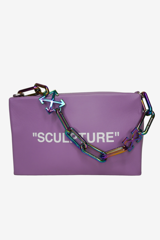 Off-White "Sculpture" Shoulder Chain Bag