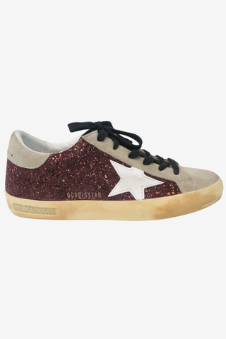 Golden Goose Glitter Accents Sneakers sz 37 - Designer Sneakers at The Find Luxury Resale - Vancouver, Canada