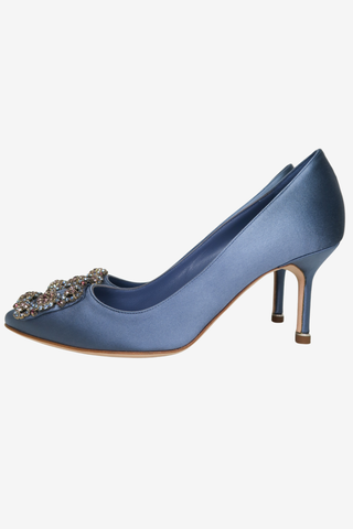 Manolo Blahnik Hangisi Pumps sz 37 - Designer pumps at The Find Luxury Resale - Vancouver, Canada