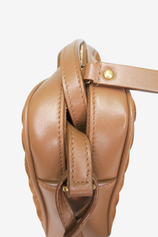 Saint Laurent Suede Lou Lou Camera Bag - Designer handbag at The Find Luxury Resale - Vancouver, Canada