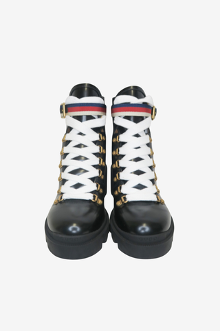 Gucci Lace Up Boots Sz 38 - Designer shoes at The Find Luxury Resale - Vancouver, Canada