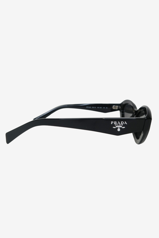 Prada Black Oval Cat Eye - Designer sunglasses at The Find Luxury Resale - Vancouver, Canada