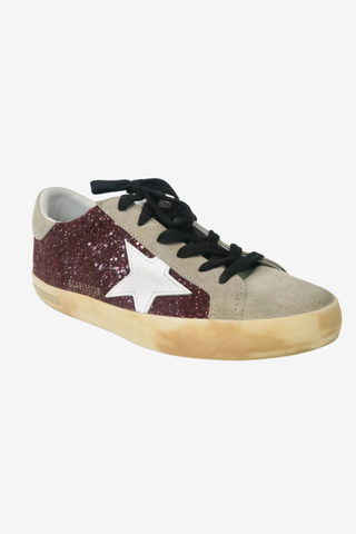 Golden Goose Glitter Accents Sneakers sz 37 - Designer Sneakers at The Find Luxury Resale - Vancouver, Canada