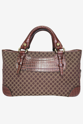 Celine Vintage Top Handle Bag - Designer Handbags at The Find Luxury Resale - Vancouver, Canada