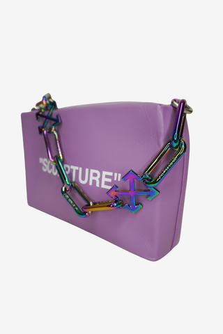 Off-White "Sculpture" Shoulder Chain Bag