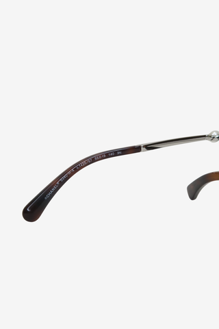 Chanel Interlocking CC Logo Cat-Eye Sunglasses - Designer sunglasses at The Find Luxury Resale - Vancouver, Canada