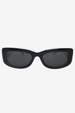 Prada Rectangle Wire Side Sunglasses - Designer sunglasses at The Find Luxury Resale - Vancouver, Canada