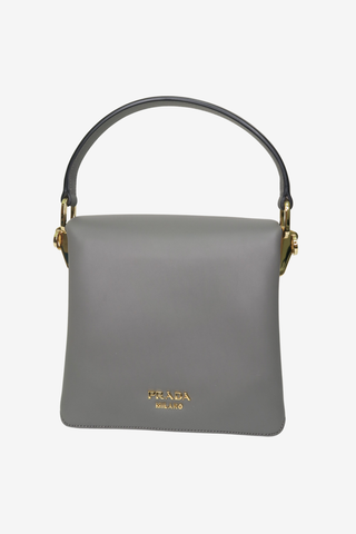 Prada Ingrid Top Handle Leather Bag - Designer Handbags at The Find Luxury Resale - Vancouver, Canada