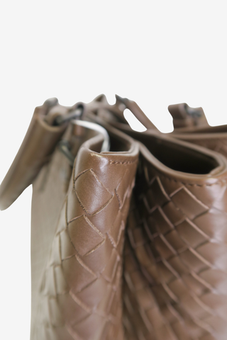 Bottega Veneta intrecciato Roma bag - Designer Handbags at The Find Luxury Resale - Vancouver, Canada