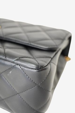 Chanel Quilted Top Handle Bag - Designer Handbags at The Find Luxury Resale - Vancouver, Canada