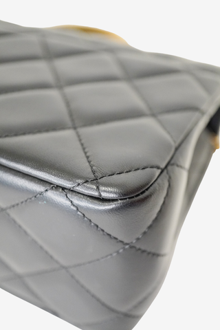 Chanel Quilted Top Handle Bag - Designer Handbags at The Find Luxury Resale - Vancouver, Canada