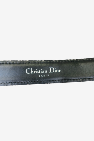 Christian Dior Canvas Belt - Designer belt at The Find Luxury Resale - Vancouver, Canada