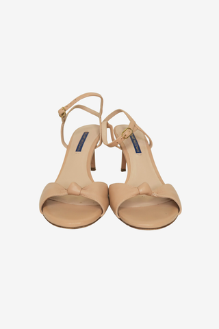 Stuart Weitzman Leather Sandals sz 7.5 - Designer shoes at The Find Luxury Resale - Vancouver, Canada