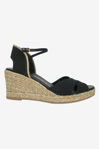 Stuart Weitzman Wedge Sandals sz 9.5 - Designer heels at The Find Luxury Resale - Vancouver, Canada