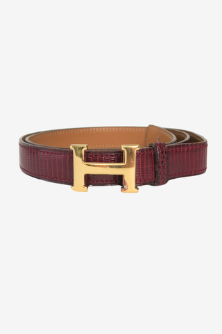 Hermès Croc H Belt Kit - Designer belt at The Find Luxury Resale - Vancouver, Canada