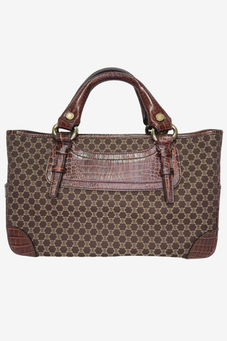 Celine Vintage Top Handle Bag - Designer Handbags at The Find Luxury Resale - Vancouver, Canada