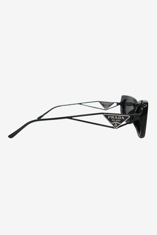 Prada Rectangle Wire Side Sunglasses - Designer sunglasses at The Find Luxury Resale - Vancouver, Canada