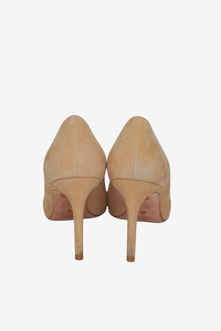 Stuart Weitzman Suede Pointed Toe Pumps sz 8 - Designer pumps at The Find Luxury Resale - Vancouver, Canada
