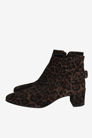 Roger Vivier Leopards Booties sz 39