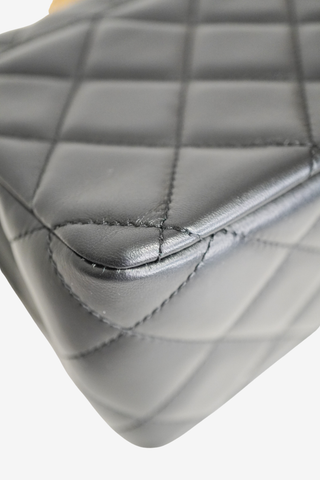 Chanel Quilted Top Handle Bag - Designer Handbags at The Find Luxury Resale - Vancouver, Canada