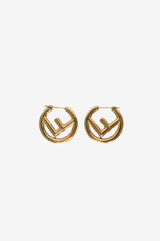 Fendi F Is Fendi Earrings - Designer Earrings at The Find Luxury Resale - Vancouver, Canada