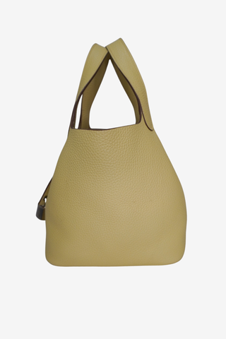 Hermes Yellow Picotin 18