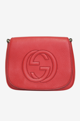 Gucci GG Small Soho Flap Crossbody - Designer handbag at The Find Luxury Resale - Vancouver, Canada