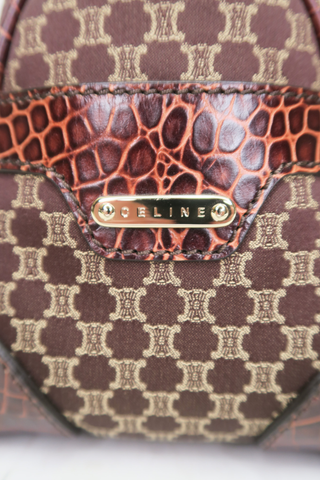 Celine Vintage Top Handle Bag - Designer Handbags at The Find Luxury Resale - Vancouver, Canada