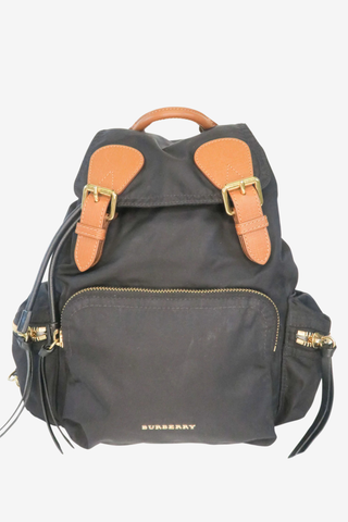 Burberry Nylon Backpack - Designer Handbags at The Find Luxury Resale - Vancouver, Canada