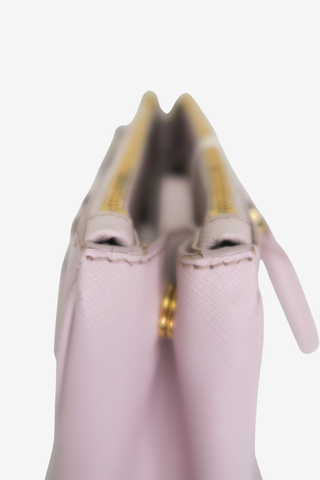 Prada Saffiano Leather Galleria Tote Pink - Designer Handbags at The Find Luxury Resale - Vancouver, Canada