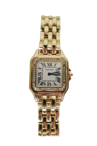Cartier Panthère de Cartier Watch Gold Diamond 27mm - Designer watch at The Find Luxury Resale - Vancouver, Canada