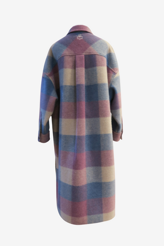 Isabel Marant Plaid Coat Sz 0 - Designer Coat at The Find Luxury Resale - Vancouver, Canada