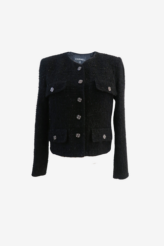 Chanel 2021 Tweed Jacket sz 36 - Designer Jacket at The Find Luxury Resale - Vancouver, Canada