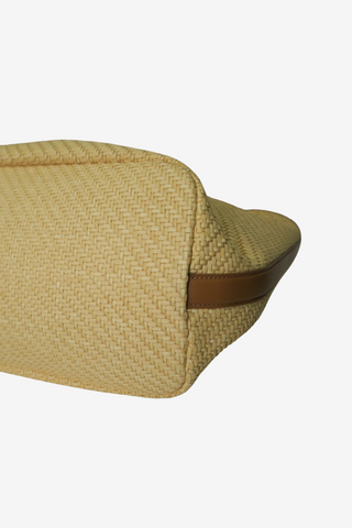 Alexander McQueen Raffia Tote - Designer handbag at The Find Luxury Resale - Vancouver, Canada