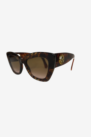 Fendi Tortoise Sunglasses - Designer Sunglasses at The Find Luxury Resale - Vancouver, Canada