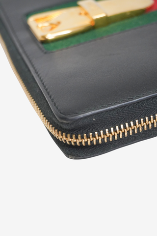 Gucci Black Web Wallet - Designer wallet at The Find Luxury Resale - Vancouver, Canada