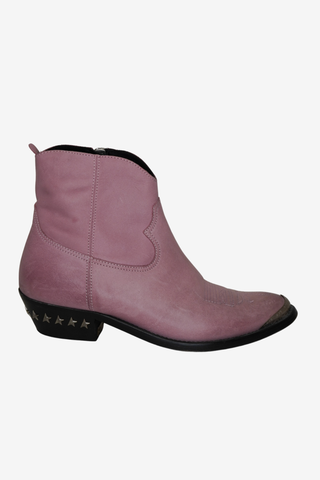 Golden Goose Pink Booties sz 37.5