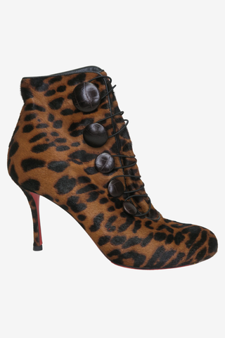 Christian Louboutin Booton 85 Ankle Boots sz 40 - Designer boots at The Find Luxury Resale - Vancouver, Canada