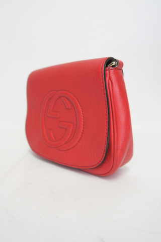 Gucci GG Small Soho Flap Crossbody - Designer handbag at The Find Luxury Resale - Vancouver, Canada