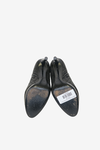 Christian Dior Cannage Ankle Boots Sz 36 - Designer shoes at The Find Luxury Resale - Vancouver, Canada