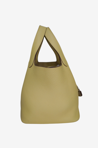 Hermes Yellow Picotin 18