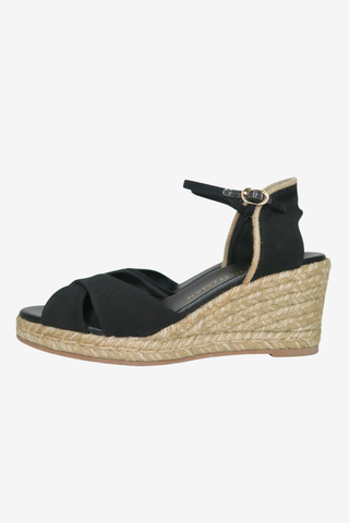 Stuart Weitzman Wedge Sandals sz 9.5 - Designer heels at The Find Luxury Resale - Vancouver, Canada