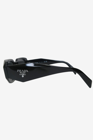 Prada Black Rectangle Sunglasses - Designer sunglasses at The Find Luxury Resale - Vancouver, Canada