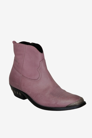 Golden Goose Pink Booties sz 37.5