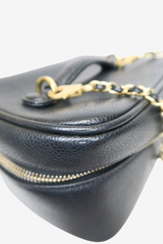 Chanel Timeless Vanity Case w/Strap - Designer handbag at The Find Luxury Resale - Vancouver, Canada