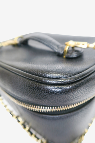 Chanel Timeless Vanity Case w/Strap - Designer handbag at The Find Luxury Resale - Vancouver, Canada